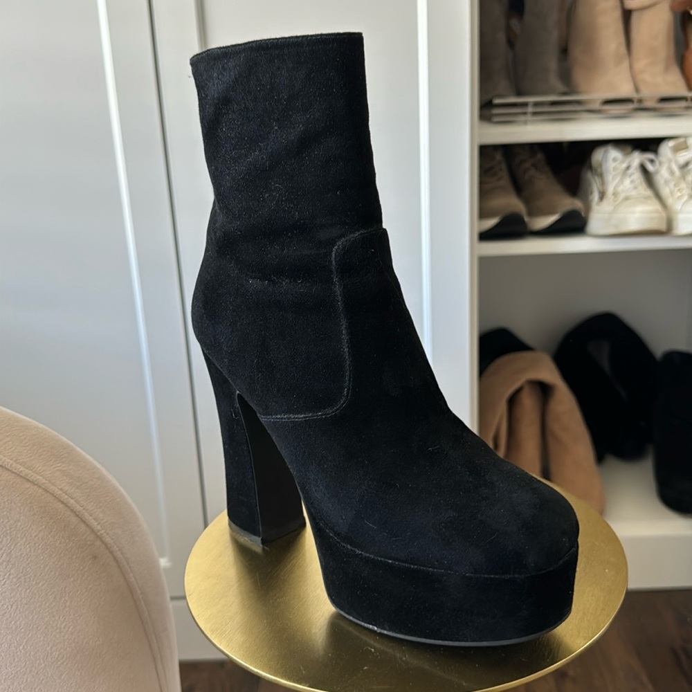 Jeffrey Campbell Brat-Z platform boots 8